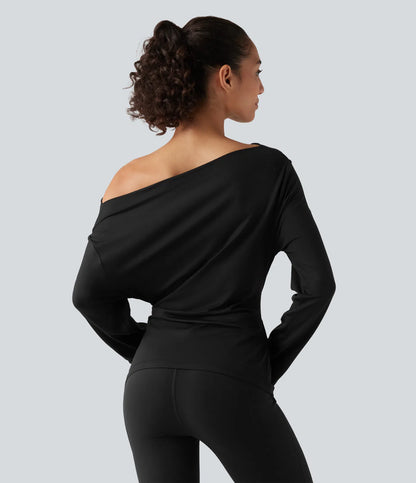 Kord Origin — Lyra™ Off-Shoulder Active Top