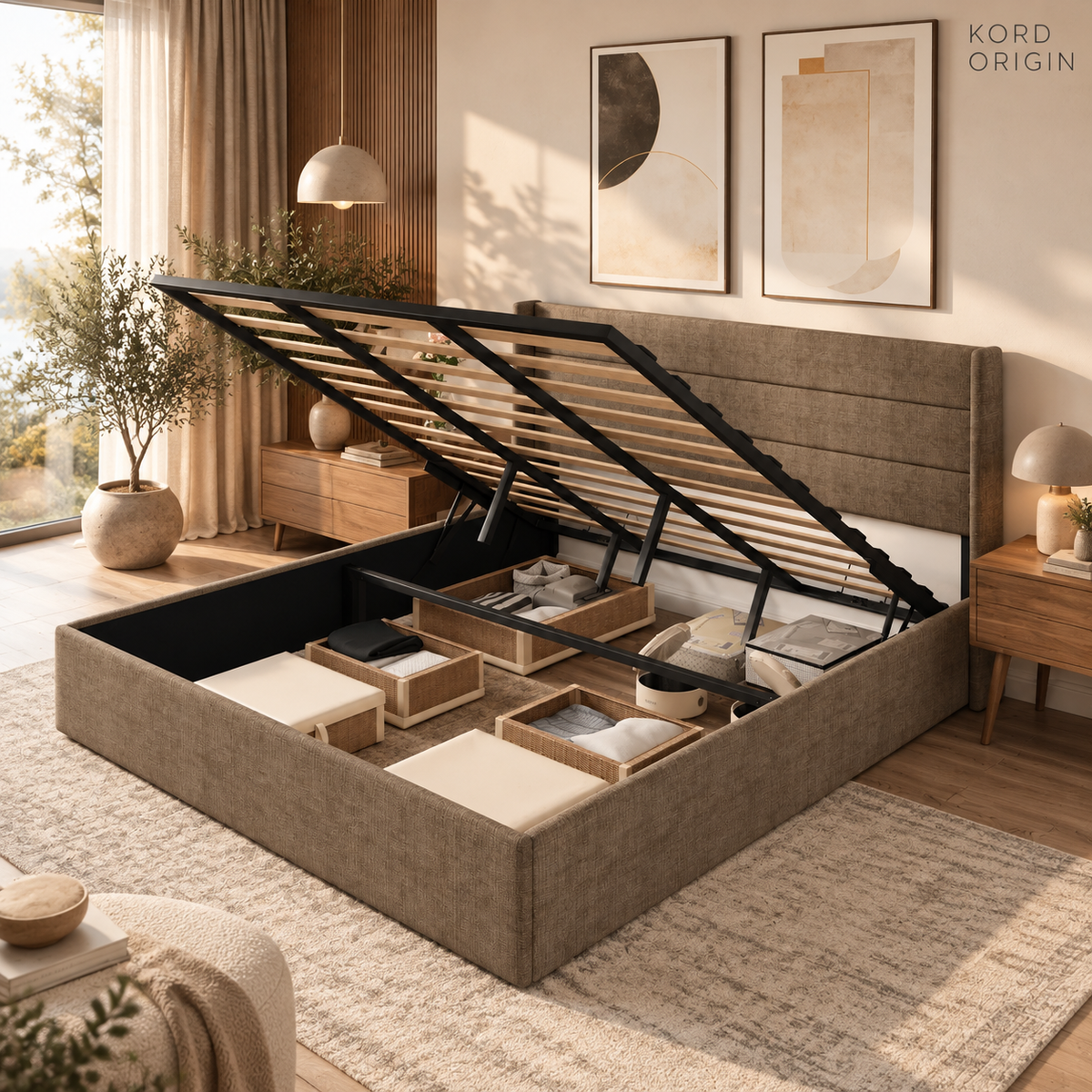 Kord Origin HavenLift™ Storage Bed