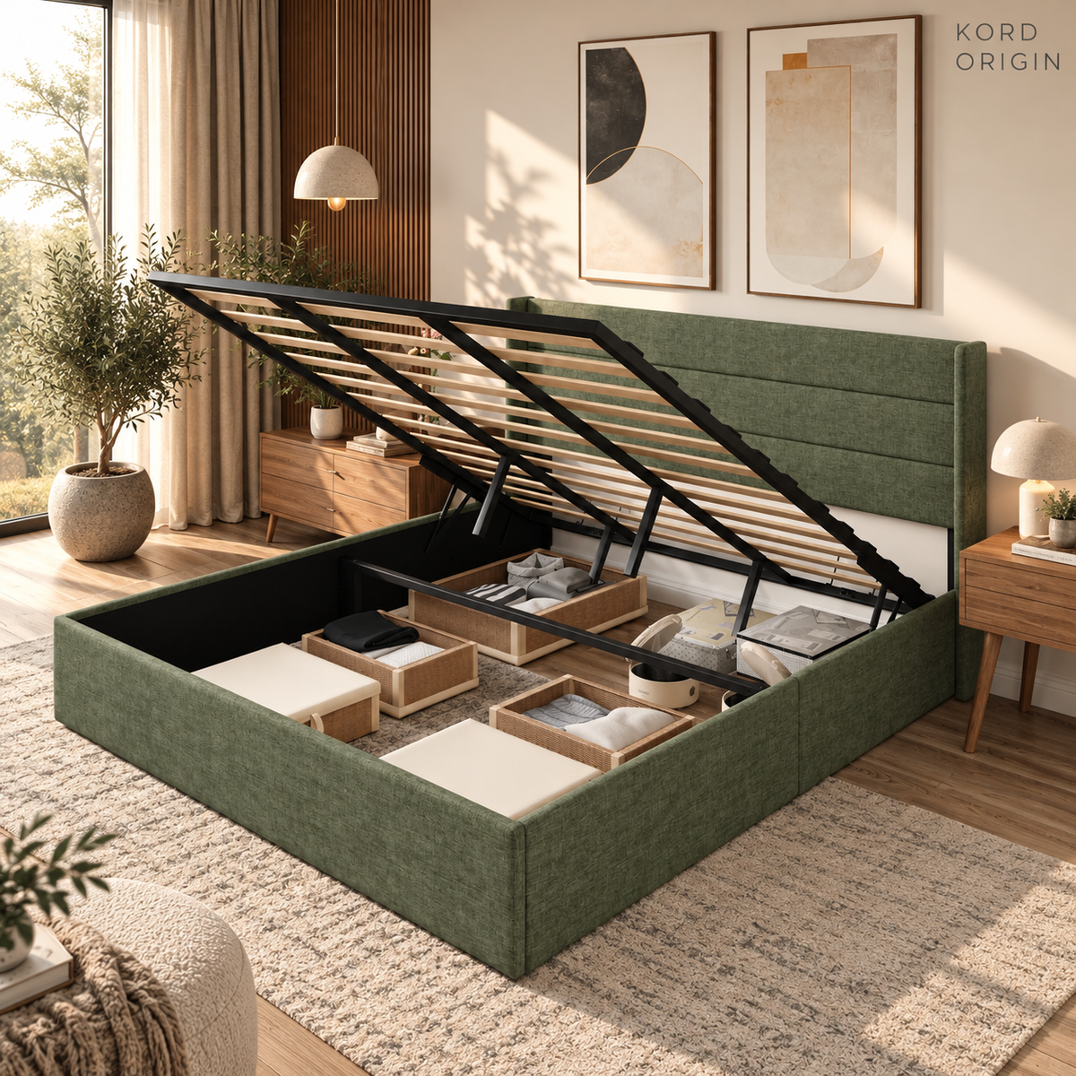 Kord Origin HavenLift™ Storage Bed