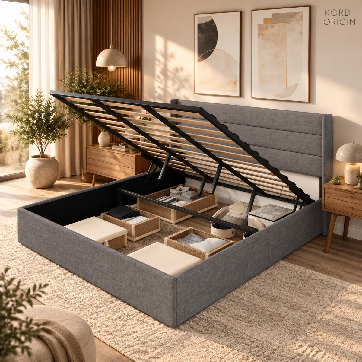 Kord Origin HavenLift™ Storage Bed