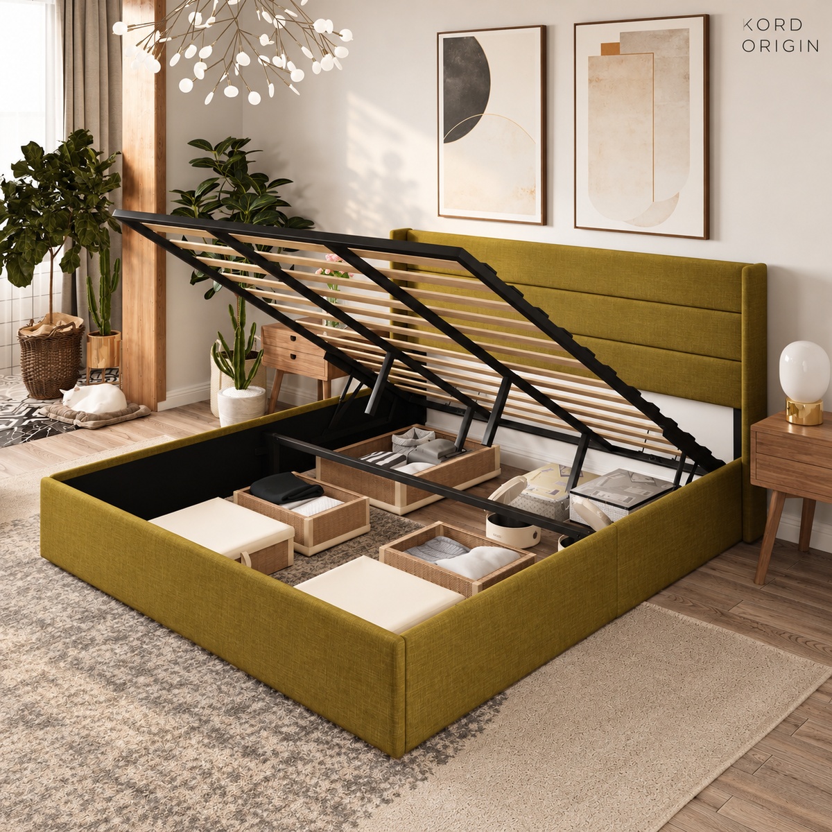 Kord Origin HavenLift™ Storage Bed