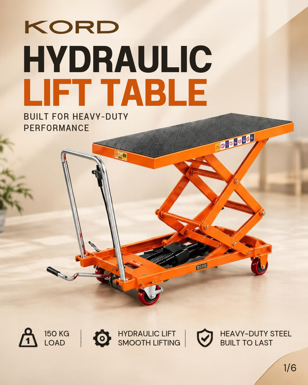 Kord origin ~ Lift Table