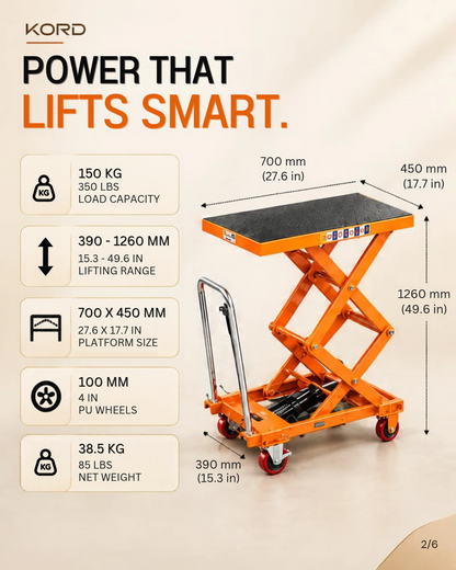 Kord origin ~ Lift Table
