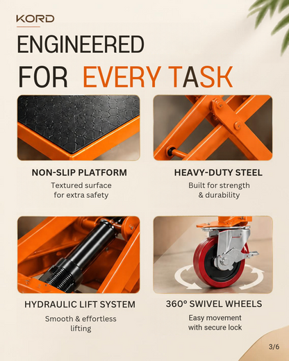 Kord origin ~ Lift Table